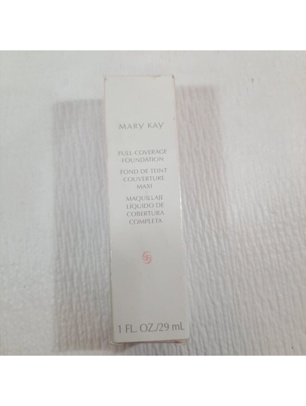 Mary Kay Full Coverage Foundation Bronze 600 # 378800 discontinued pink cap RARE